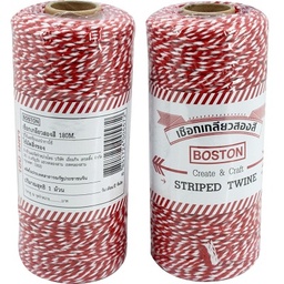 [4007418] เชือกขาวแดง 180 เมตร บอสตัน