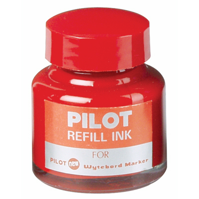 หมึกเติมปากกาไวท์บอร์ด 30 ซีซี. แดง ไพล็อต