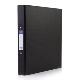 [4007280] แฟ้ม 2 ห่วง A4 สัน 3.5 ซม. ดำ ฟลามิงโก้ 222