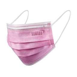 [1005134] หน้ากากอนามัยทางการแพทย์ ชมพู(50ชิ้น/กล่อง) YAMADA 3031